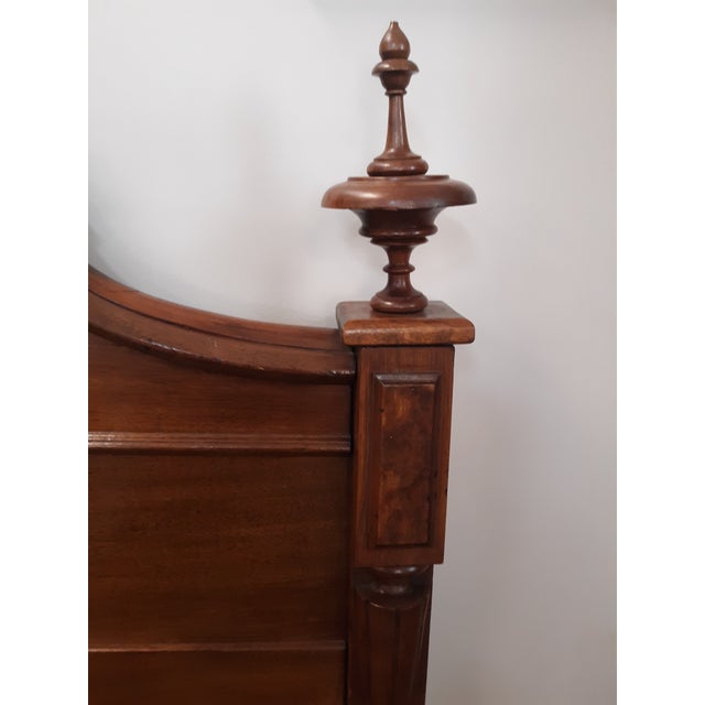 Antique Victorian Wooden Bedframe Chairish