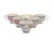 Late 20th Century Jessica McClintock Westbury Court Christina Floral Cups & Saucers, Set of 5 For Sale - Image 4 of 16