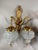 French 1980s French Louis XVI Gold Bronze Crystal Wall Lamps / Sconces - Pair For Sale - Image 3 of 18