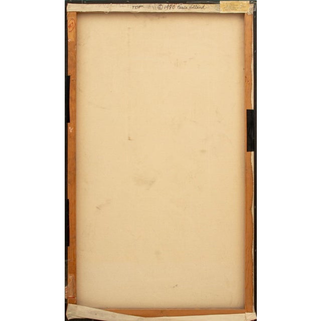 Paula Holland "Energy Field Generator" Acrylic For Sale - Image 4 of 6