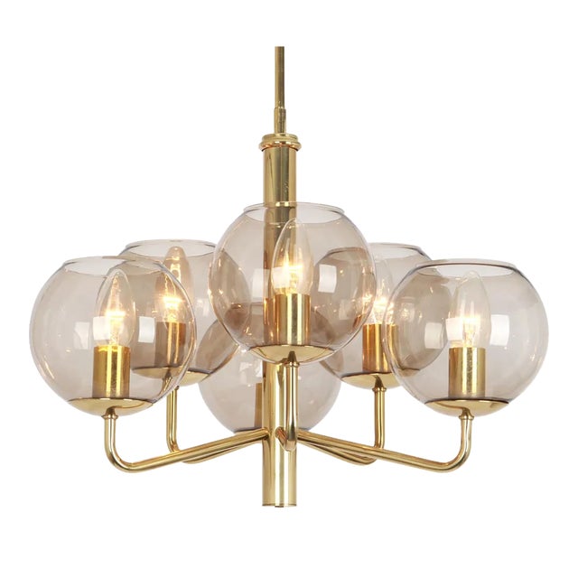 Petite Chandelier in the Style of Sciolari, 1960s For Sale