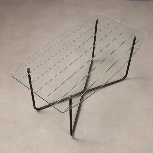 Coffee Table attributed to Jacques Hitier, 1950s For Sale - Image 6 of 10