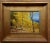Charles Pruitt -Fall in a New Mexico Aspen Trees Landscape -Oil painting Panel size 9 x 12" Frame size 18 x 21" Artist...