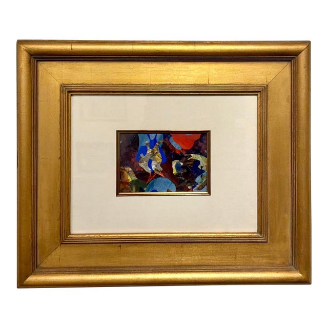 Vintage Abstract Collage For Sale