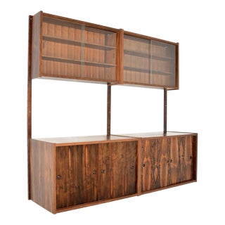 Vintage Danish Wall Mounting Cabinet from Preben Sorensen, 1960s For Sale