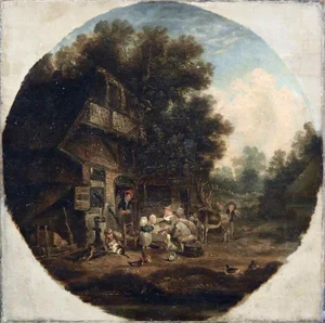 Dutch Painting after Adrian Ostade, 1600s