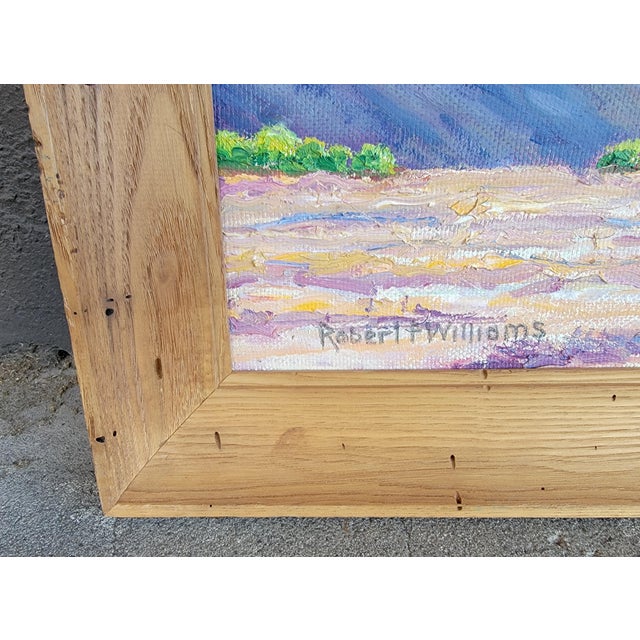 1950s Plein Air California Mountain Painting by Robert F. Williams For Sale - Image 5 of 7