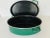 Shabby Chic 1940 Green Enamel Steel Oval Pot With Cover For Sale - Image 3 of 5