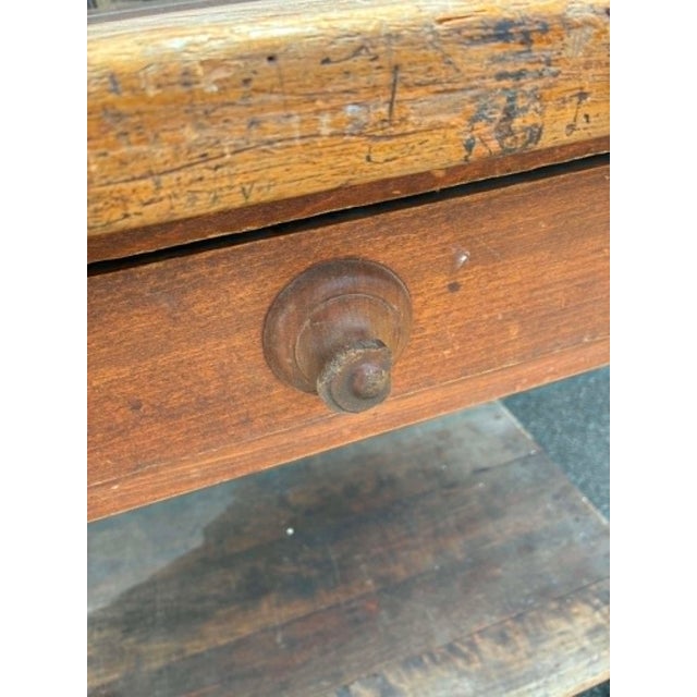 Vintage Drapers Table, 1920s For Sale - Image 9 of 14