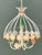 Vintage Tole Daisy Chandelier For Sale - Image 11 of 12