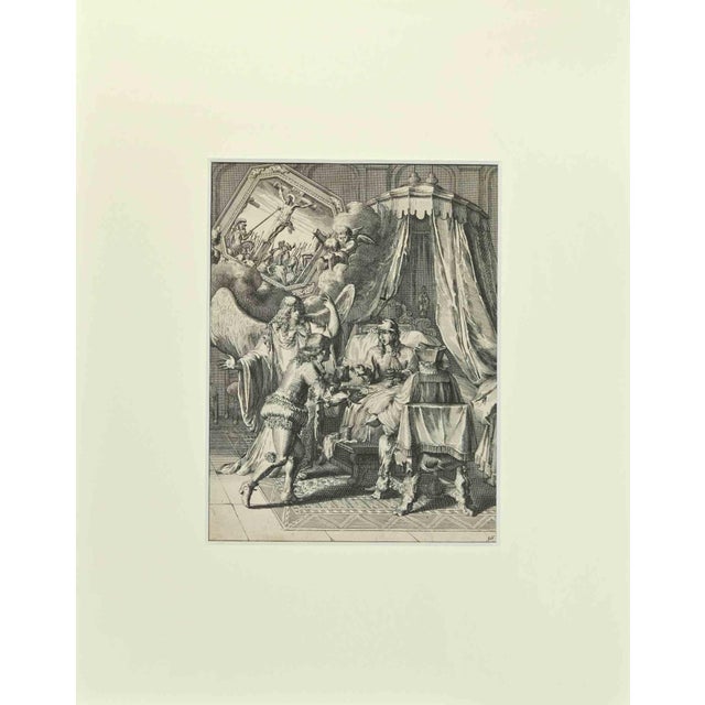 Romeyn de Hooghe, La Manière de se Bien Preparer à La Mort, Etching, 1700 For Sale - Image 3 of 3