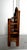 Mid Century Modern Burnt Bamboo Letter Holder Desk Accessory For Sale - Image 9 of 12