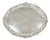 Mid 19th Century French Renaissance Bacchanal Scene Silver Plated Bacchus Figural Salver Tray For Sale
