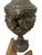Stone Pair of Antique Late 19th Century French Bronze Urns Cassolettes Marble Bases For Sale - Image 7 of 12