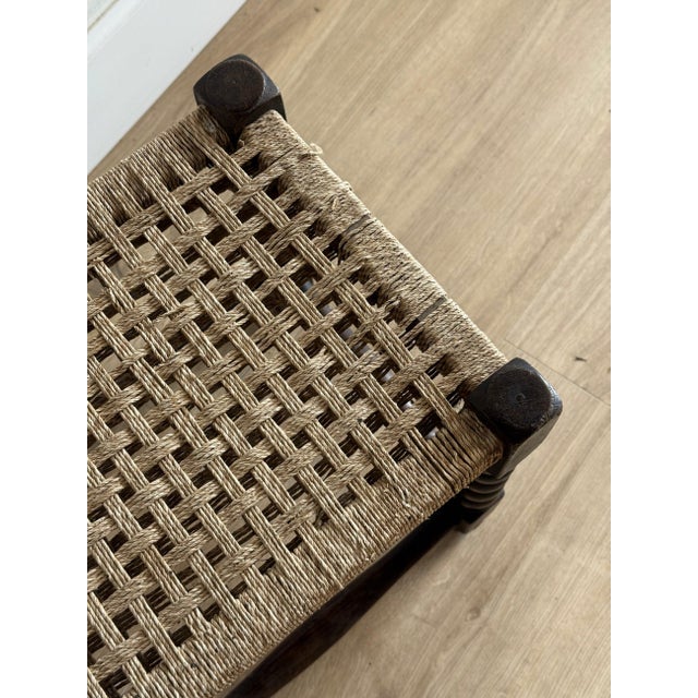 Traditional Antique English Stool For Sale - Image 3 of 5