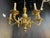 Edward F. Caldwell & Co. 1900's Caldwell Bronze Engraved Chandelier With 6 Lights For Sale - Image 4 of 9