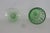 Green Paneled Depression Glass Candy Dish Footed Jar With Pointed Lid 4844b For Sale - Image 14 of 14