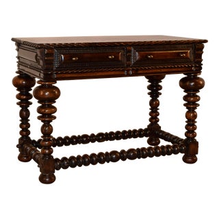 18th C. Portuguese Writing Table For Sale