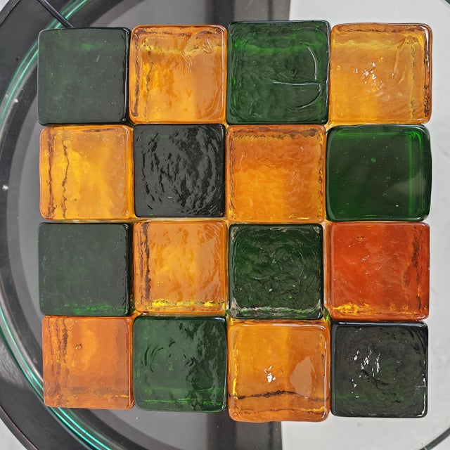 Glass Table Lamp by Giusto Toso for Seguso, 1960s, in Flawless conditions. Designed 1960 to 1969 This piece is attributed...