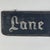 Vintage Double Sided "Lane No. 1" Railway / Station / Racing Wooden Sign For Sale - Image 10 of 12
