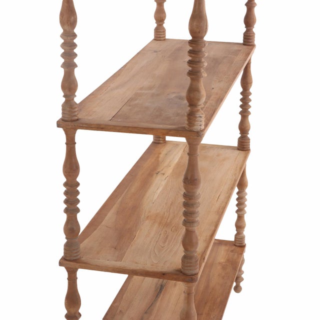 19th Century French Walnut Etagère, 19th C. For Sale - Image 5 of 7