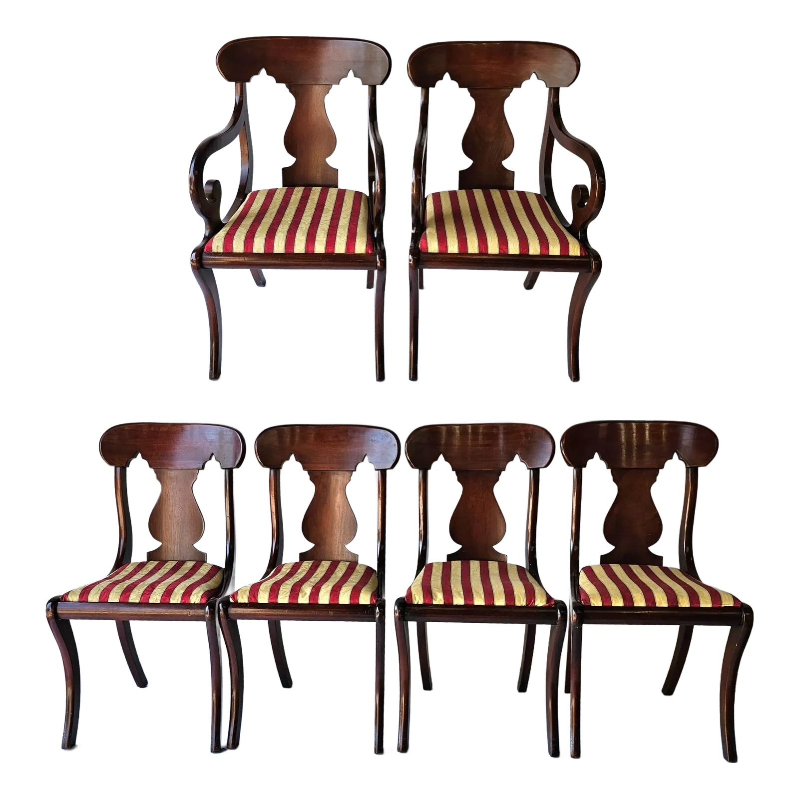 M●US製☞HICKORYCHAIR☜ヴィンテージダイニングチェア Louis Xvi Dining Side Chair