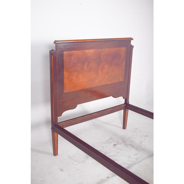 Late 19th Century Portuguese Mahogany Double Bed, 1890 For Sale - Image 5 of 10