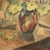 1960s Vintage Modern Cubist Abstract Still Life Oil Painting For Sale - Image 5 of 8
