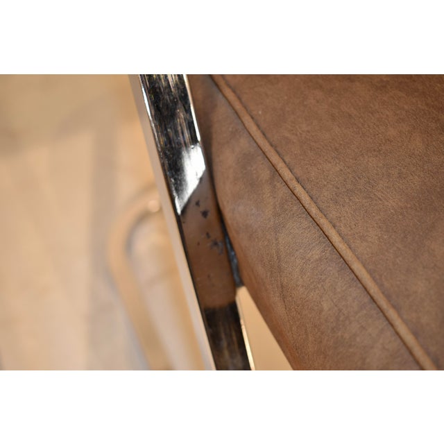 Set of Four Howell Cantilever Chrome Chairs, Circa 1960's For Sale - Image 13 of 15