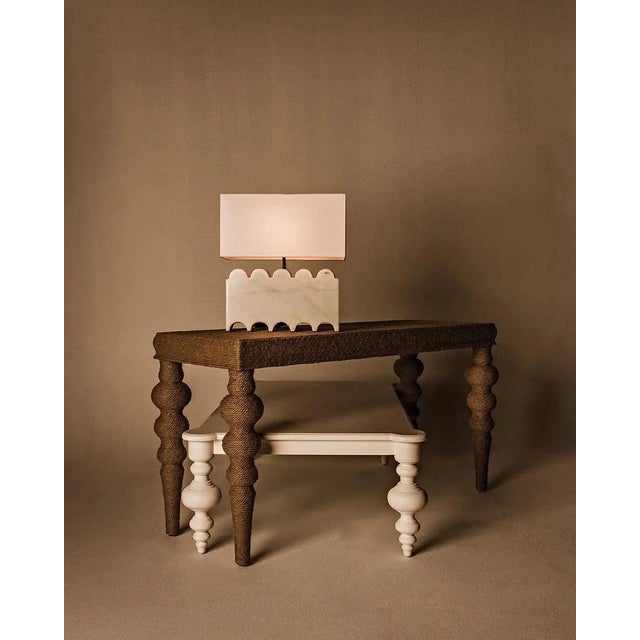 Wood NOIR Graff Coffee Table, Solid White For Sale - Image 7 of 7