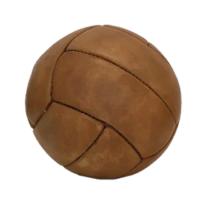 Vintage Leather 1kg Medicine Ball