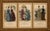 Set of 3 Antique French Fashion Plates, Paris Ladies & Children, c.1880 A beautifully curated set of three original...