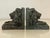 Plastic Vintage Pair of Lion Bookends With Bronze Appearance For Sale - Image 7 of 7