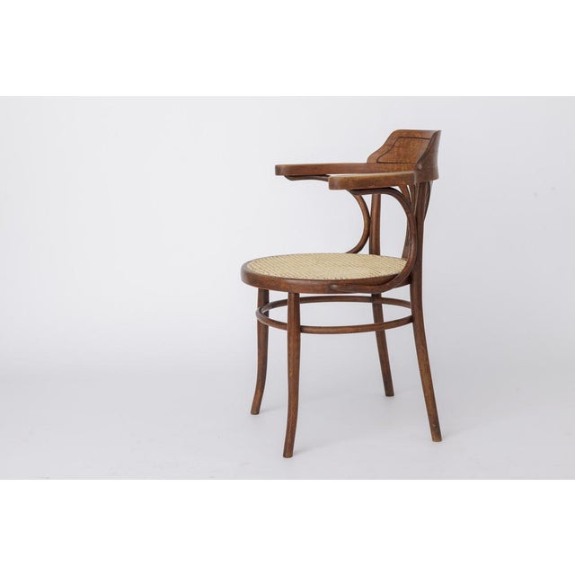 Vintage Bentwood Chair by Fischel, Austria, 1940s–1950s Only 1 chair available. Beautiful vintage bentwood chair by...
