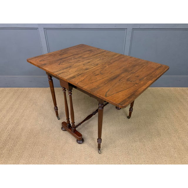 William IV Rosewood Sutherland Table, 1835 For Sale - Image 15 of 16