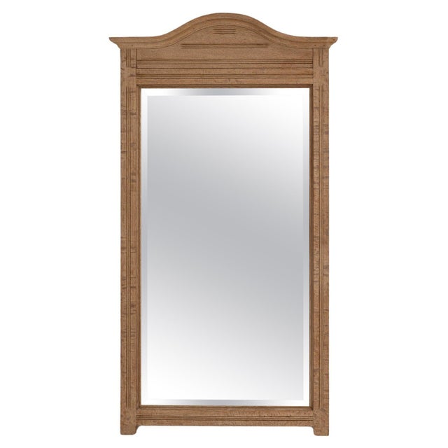 1910s Belgian Oak Mirror For Sale - Image 15 of 18