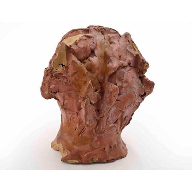 Sirio Pellegrini, Portrait Sculpture, 1960s, Terracotta For Sale - Image 3 of 5