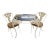 Mid-Century Brown Jordan Wrought Iron Pomegranate Patio Set For Sale