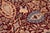 1990s Traditional Shahid Pak-Persian Red/Blue Wool Rug - 8'1'' X 10'2'' For Sale - Image 5 of 9