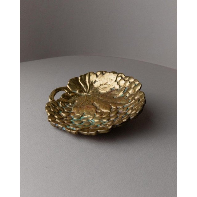 Vintage Brass Grape Ashtray, Italy, 1960s For Sale - Image 10 of 13
