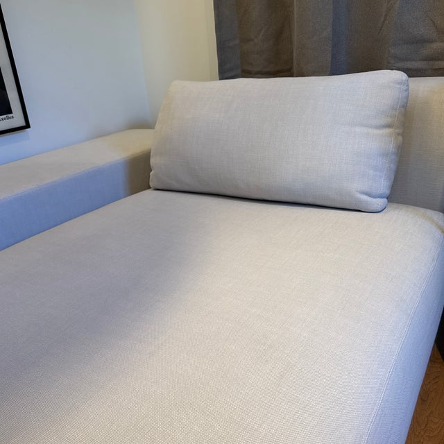 Greige Rh Cortona Upholstered Daybed | Made in Italy | 2022 For Sale - Image 8 of 8