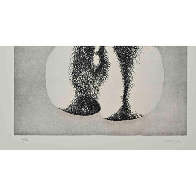 This print is hand signed. This is an edition of 50 pieces plus 16 pieces in Roman Numbers. Giacomo Porzano (1925 - 2006)...