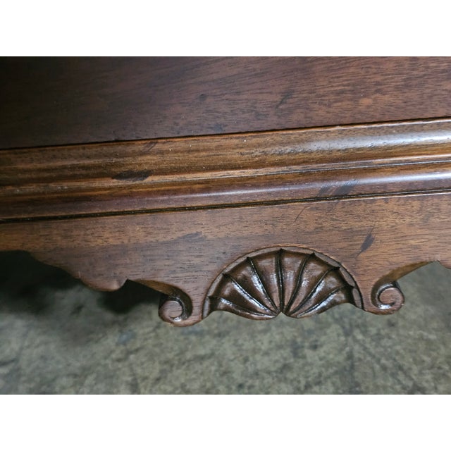 Kittinger Colonial Williamsburg Mahogany Slant Front Desk With Bookcase Cw-1 For Sale - Image 13 of 15