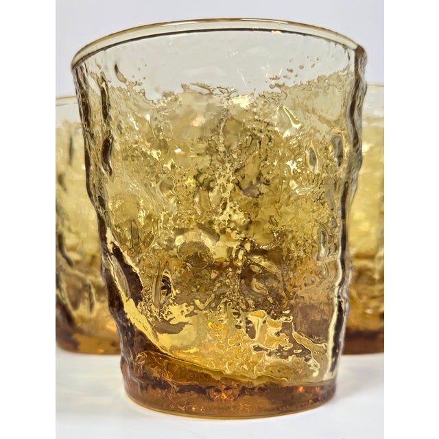 Sunny Lemonade Ice Lowballs- Set of Six For Sale - Image 10 of 11