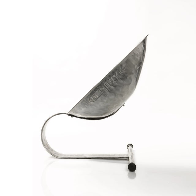 Contemporary Wheelbarrow Lounge Chair by Mario Pagliaro For Sale - Image 3 of 6