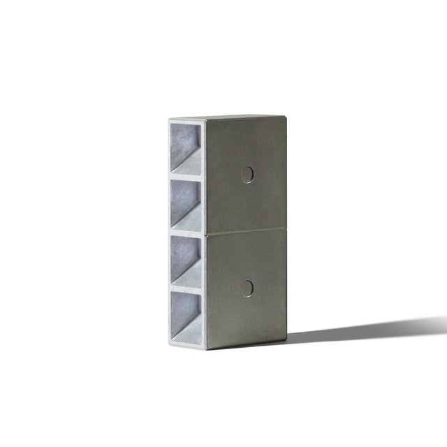 Aluminium Champagne Painted Tsai Table Lamp by Mario Tsai for Cassina For Sale - Image 6 of 17