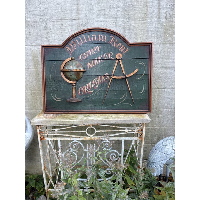 English Early 20th Century Chart Makers Sign For Sale - Image 3 of 8