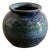 Rimini Blue Ceramic Vase attributed to Aldo Londi for Bitossi, Italy, 1960s For Sale