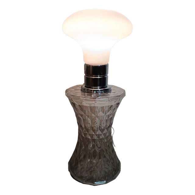 Murano Glass Mushroom Lamp, 1970s For Sale
