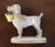 1840 English Regency Staffordshire Pearlware Dog by John & Rebecca Lloyd of Shelton For Sale - Image 9 of 11